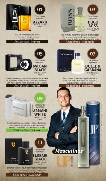 PERFUMES MASCULINOS