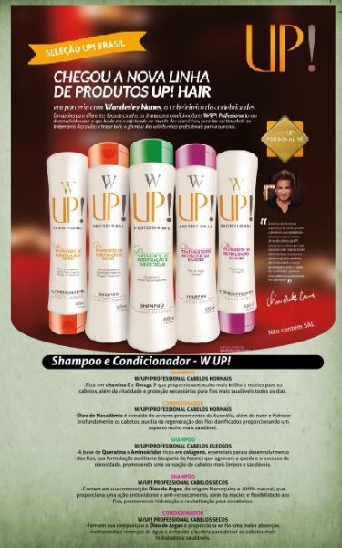 LINHA CAPILAR PROFISSIONAL W UP!
